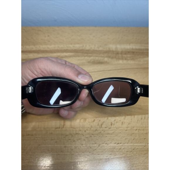 Joan Collins Sunglasses 9978 51-18-130 Womens Black Oval Frames-Only - Picture 7 of 14